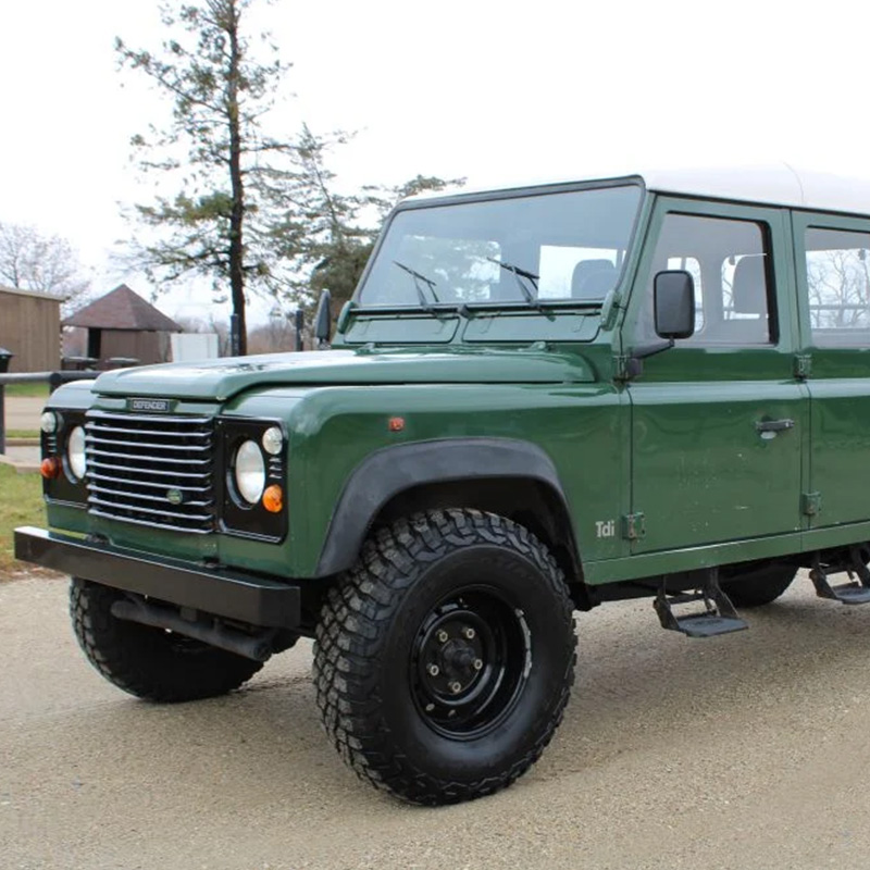Green Land Rover